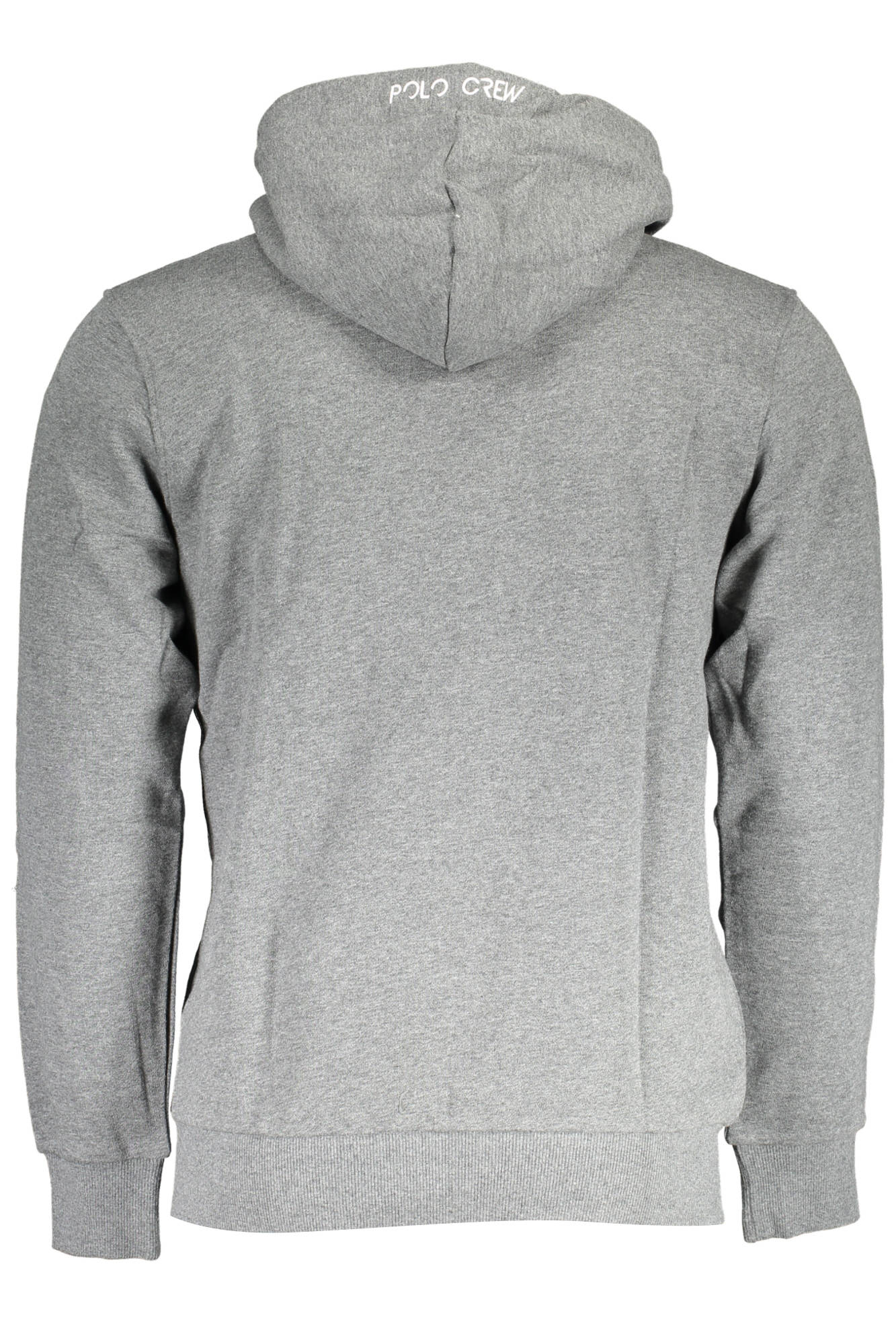 LA MARTINA Sweatshirt Herren mit Reißverschluss – Graues Kapuzenpullover für Herbst/Winter Grau
