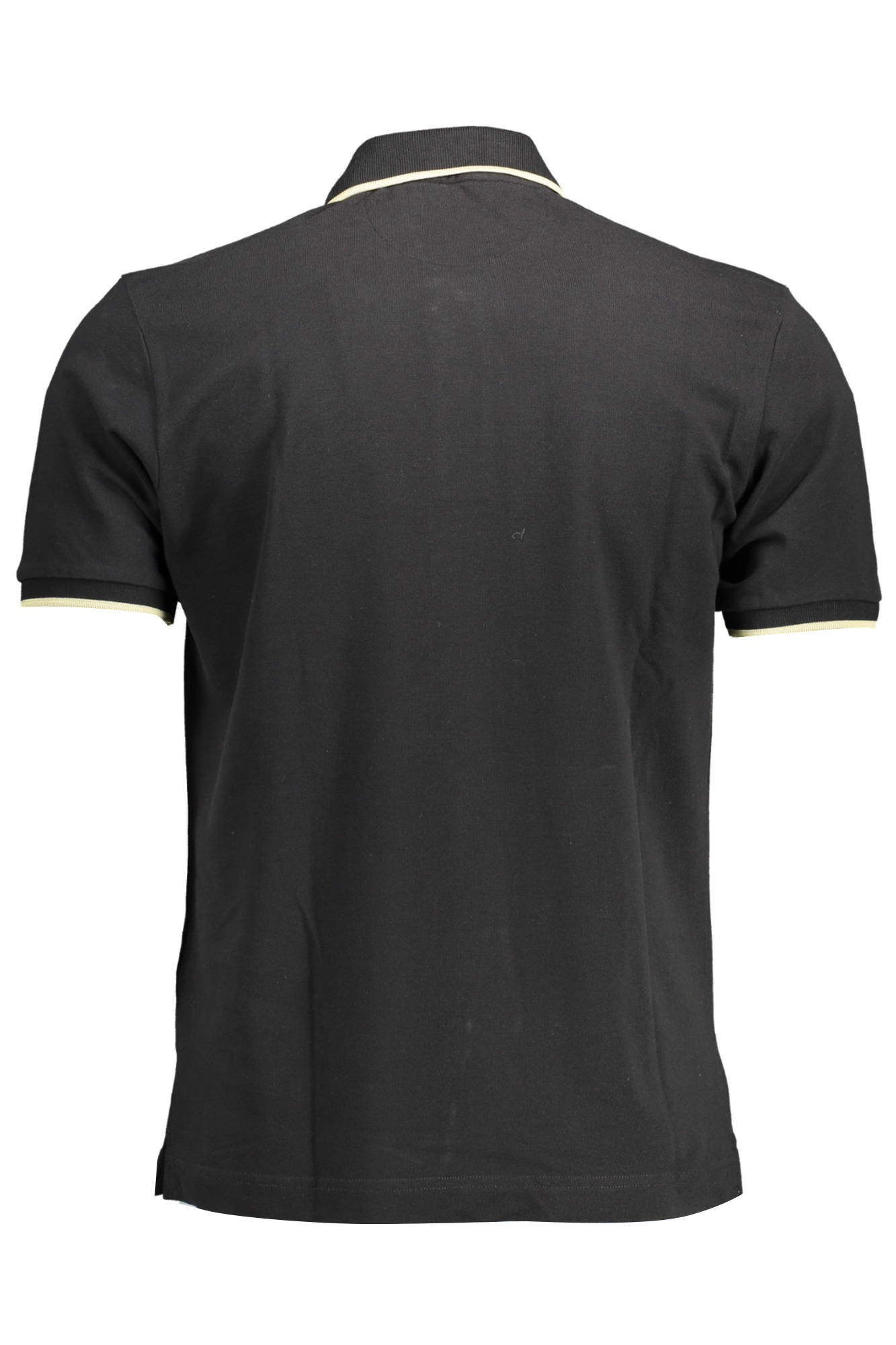 LA MARTINA Herren Poloshirt Kurzarm Schwarz – Klassisches Polo mit Logo-Stickerei Schwarz