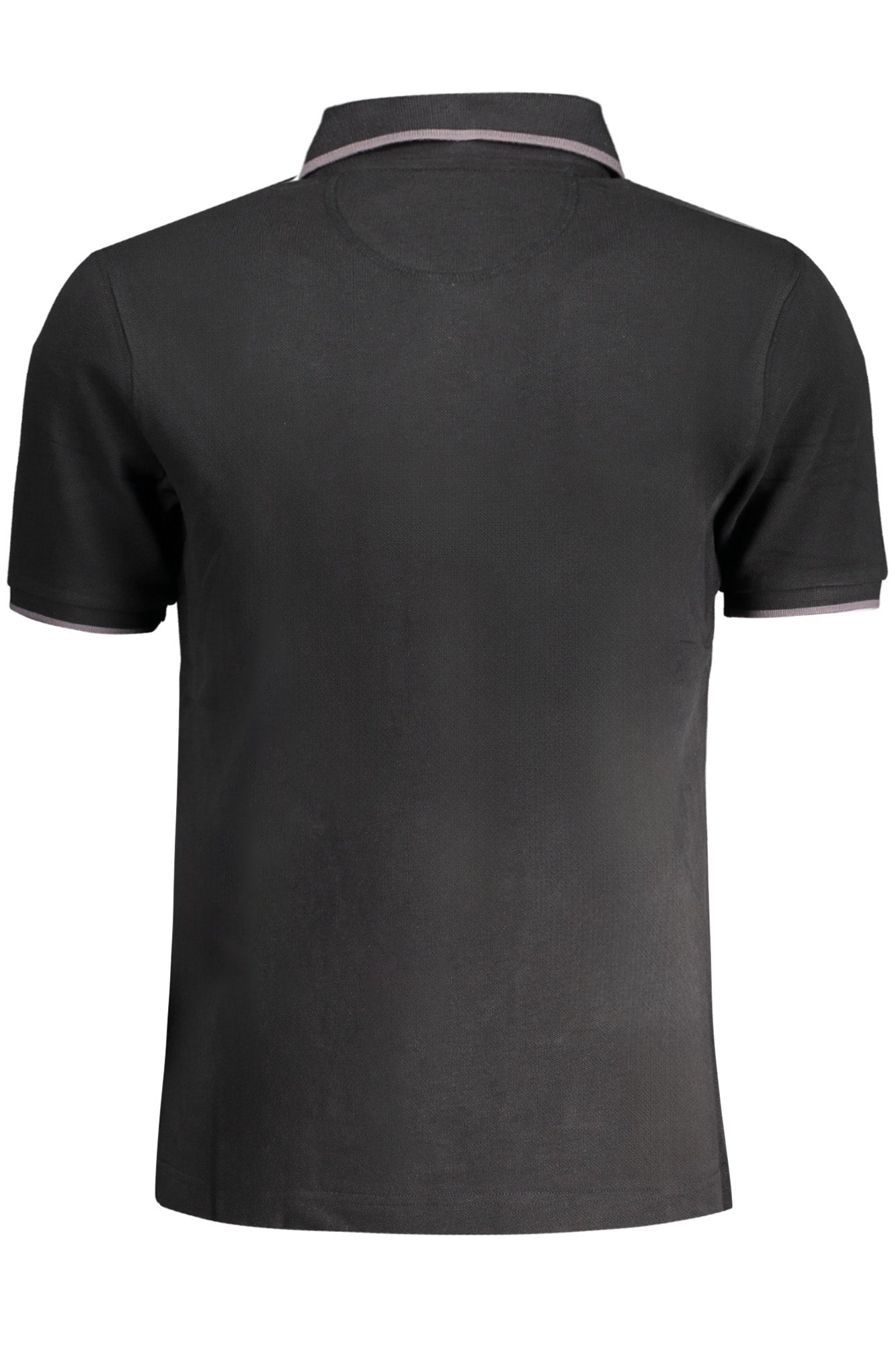 LA MARTINA Herren Poloshirt Kurzarm Schwarz – Klassisches Polo mit Logo-Stickerei Schwarz