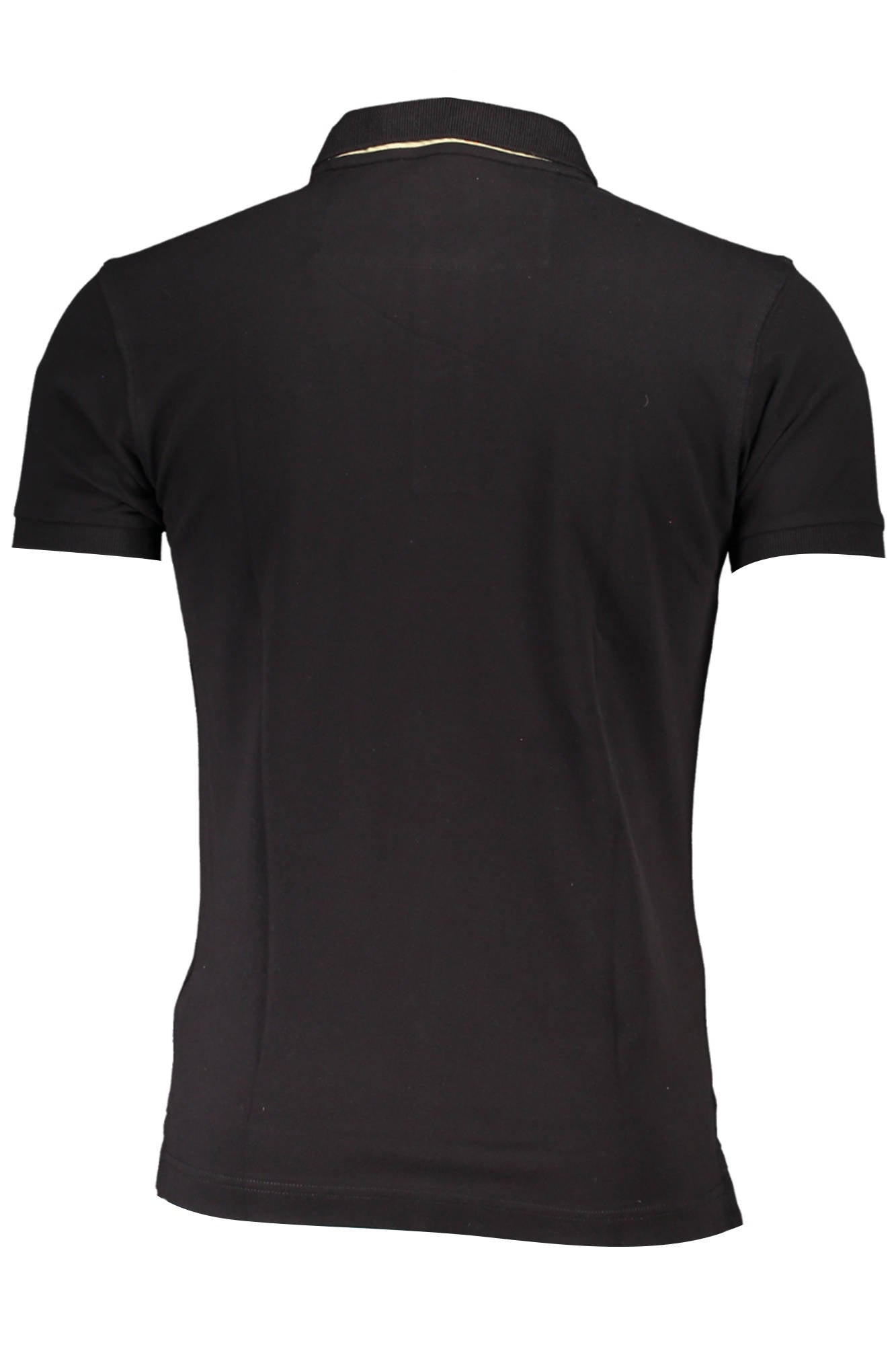 LA MARTINA Poloshirt Herren – Slim Fit Kurzarm-Shirt mit Logo-Stickerei Schwarz