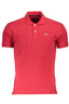 LA MARTINA Poloshirt Herren Rot – Slim Fit Kurzarm Polo mit Stickerei Rot