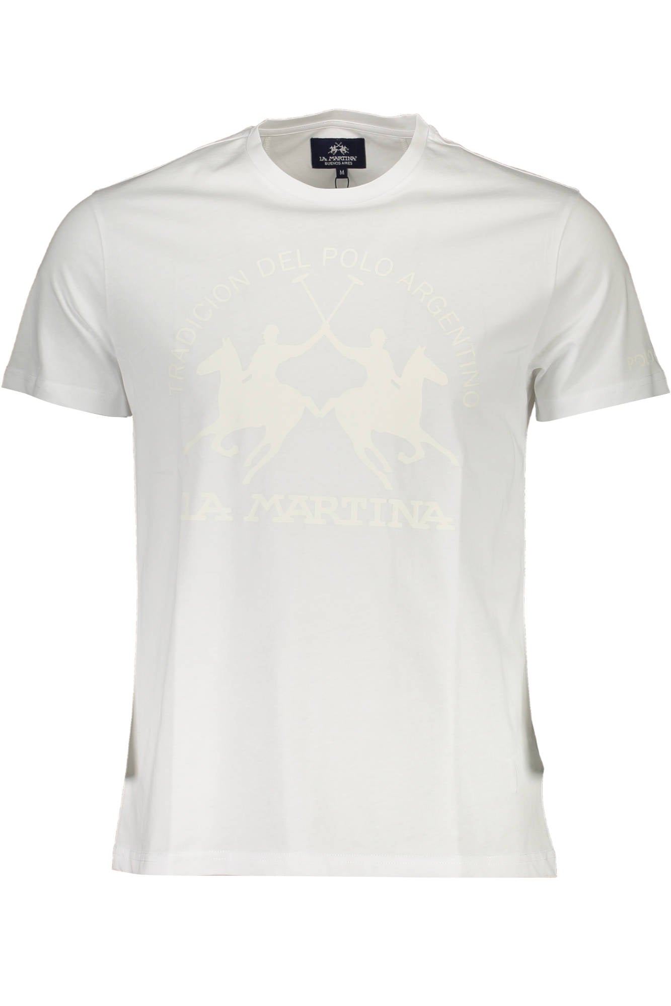 La Martina Herren Kurzarm T-Shirt Weiss Weiß