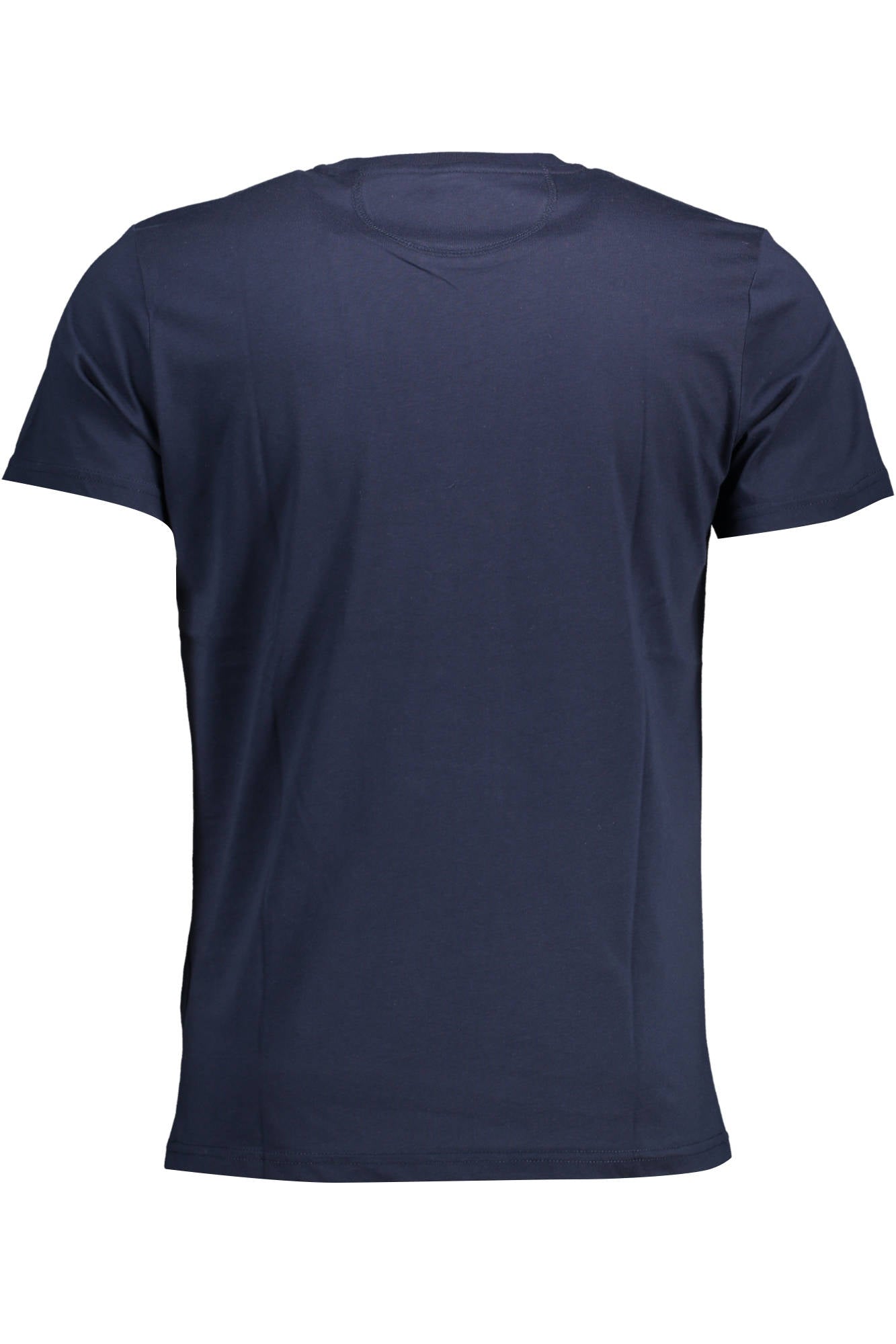 LA MARTINA Herren T-Shirt Kurzarm Blau – 100% Baumwolle für Sommer Blau