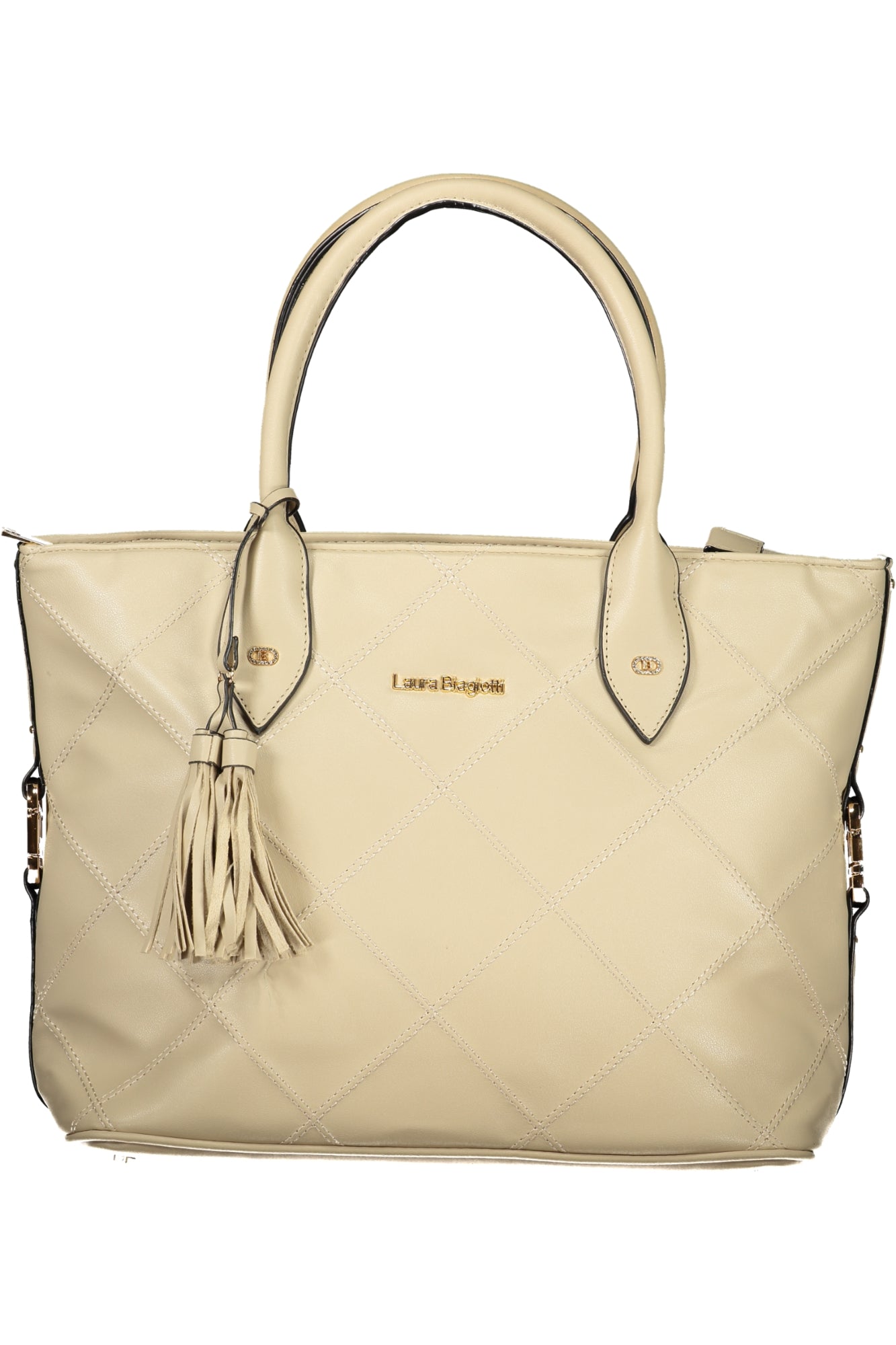 Laura Biagiotti Schwarze Damentasche Beige