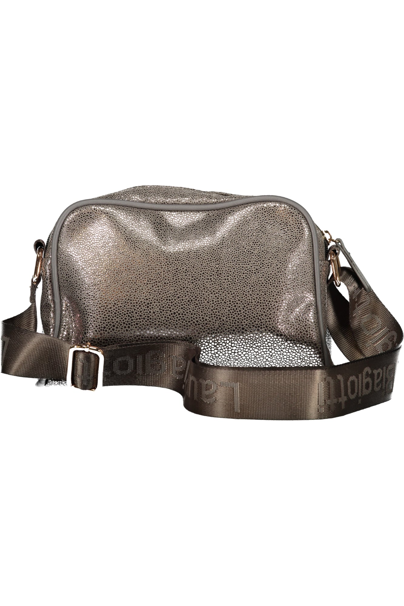 Laura Biagiotti Damentasche Bronze – Verstellbare Schultertasche für Herbst/Winter Grau