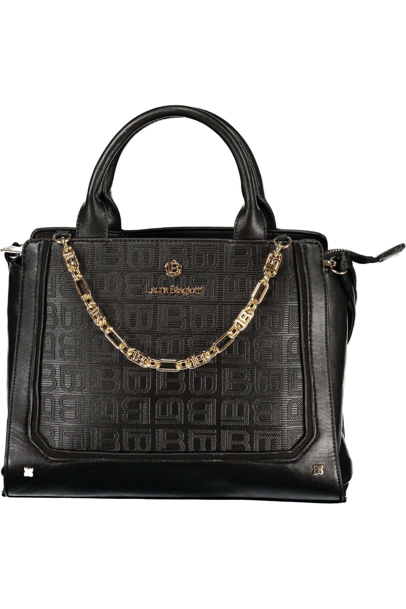 Laura Biagiotti Beige Damentasche Schwarz