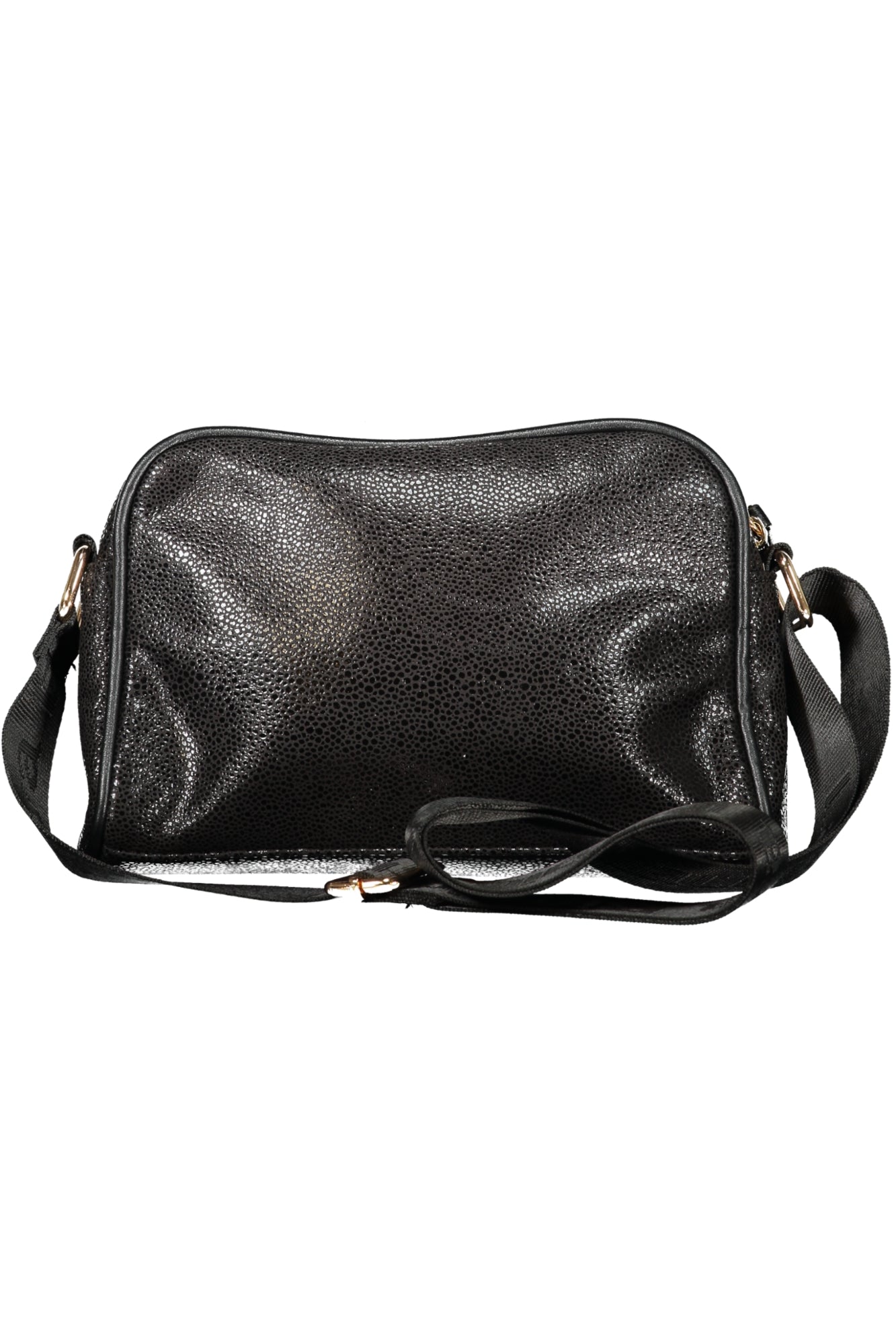 Laura Biagiotti Damentasche Bronze – Verstellbare Schultertasche für Herbst/Winter Schwarz