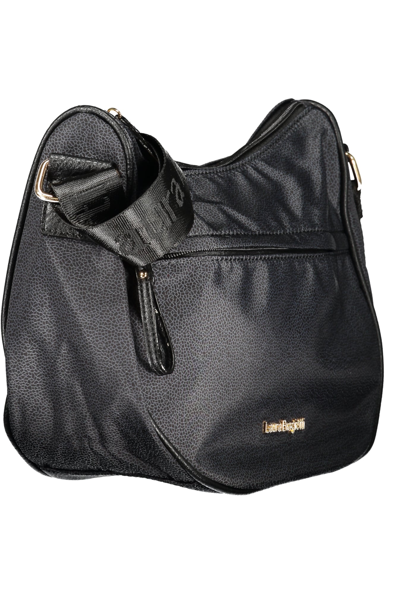 Laura Biagiotti Beige Damentasche – Elegante Schultertasche für Damen im Herbst/Winter Schwarz