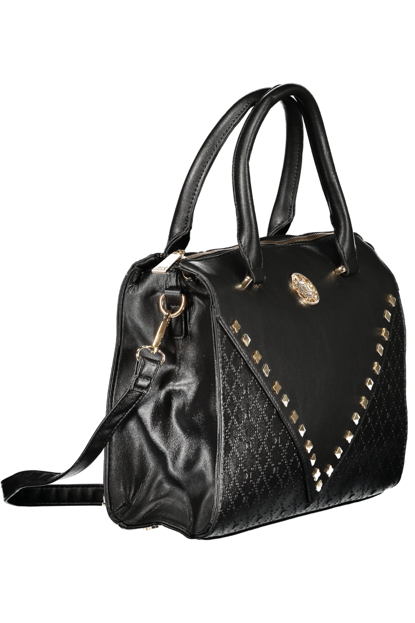 Laura Biagiotti Rote Damentasche – Elegante PVC-Tasche für Herbst/Winter | soulluna.de Schwarz