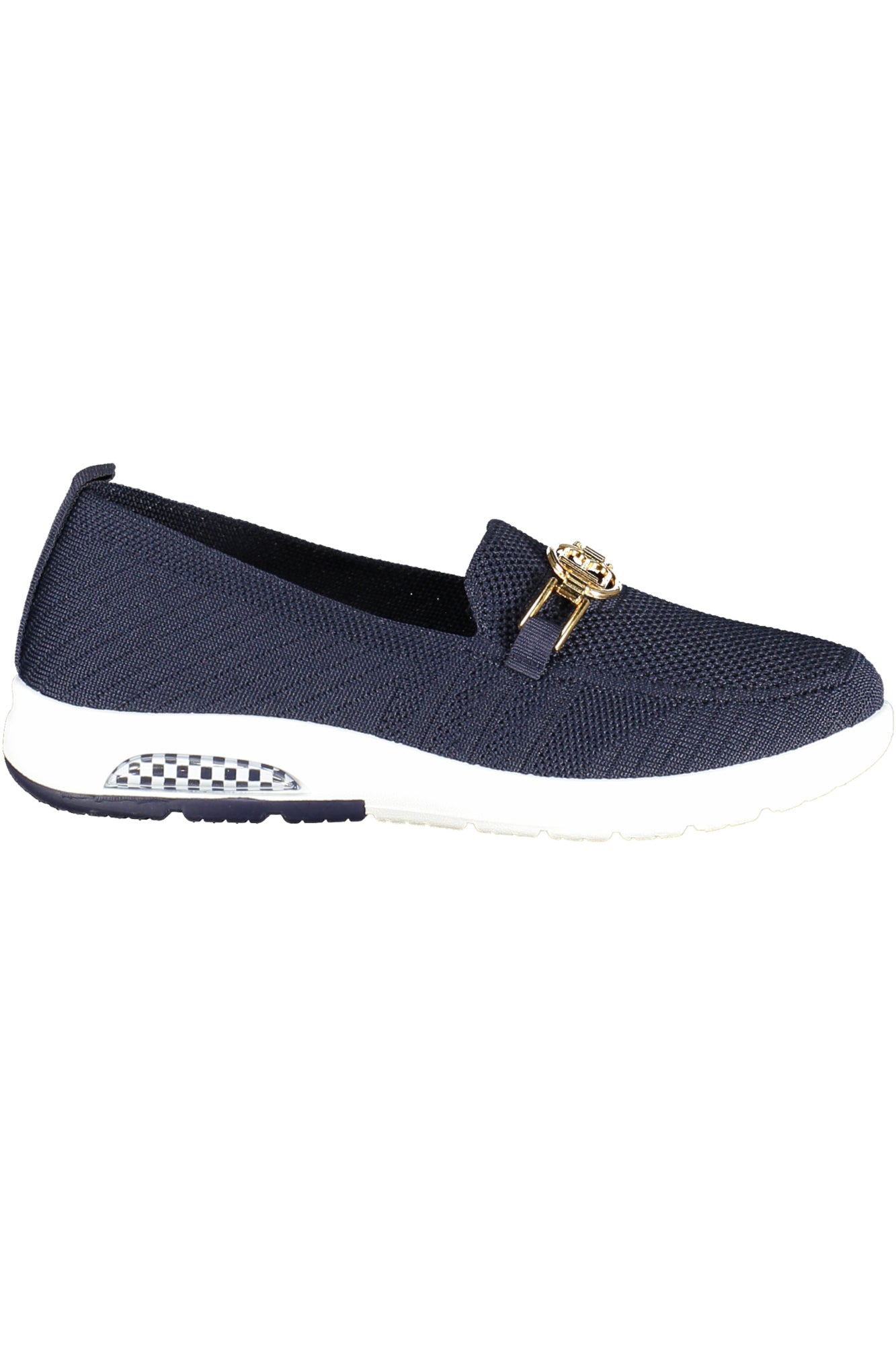 Laura Biagiotti Damen Schuhe Schwarz – Klassisches Design mit herausnehmbarem Fußbett Blau