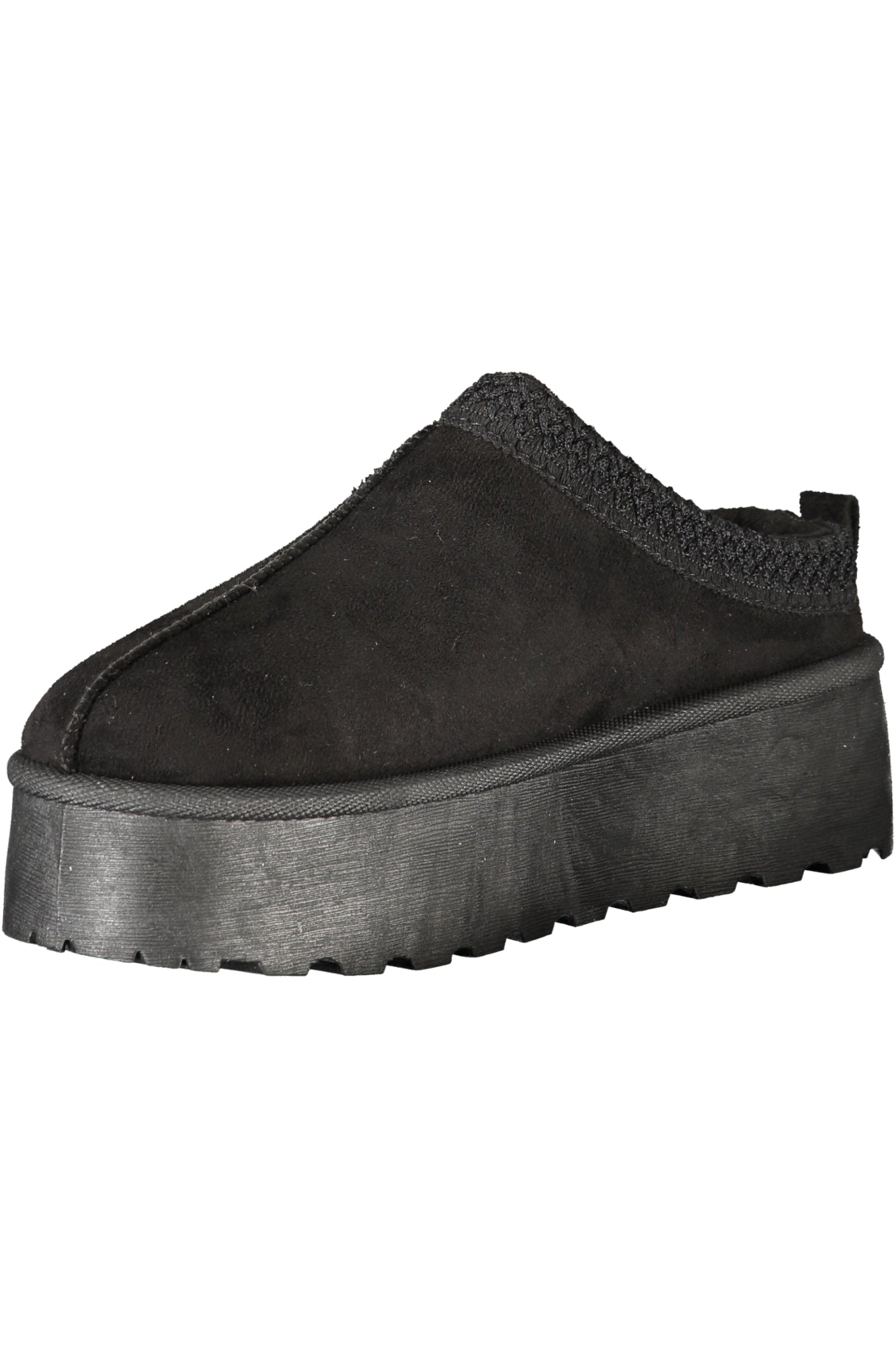 Laura Biagiotti Clogs Damen – Schwarze Winter-Clogs mit Pelz | soulluna.de Schwarz