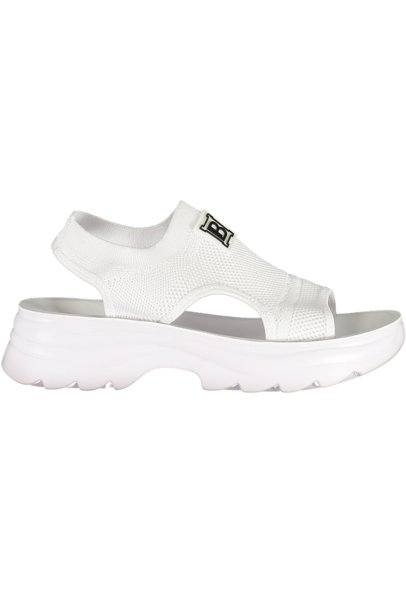 Laura Biagiotti Sandalen Damen – Elastischer Knöchelverschluss in Schwarz | Frühjahr/Sommer Weiß