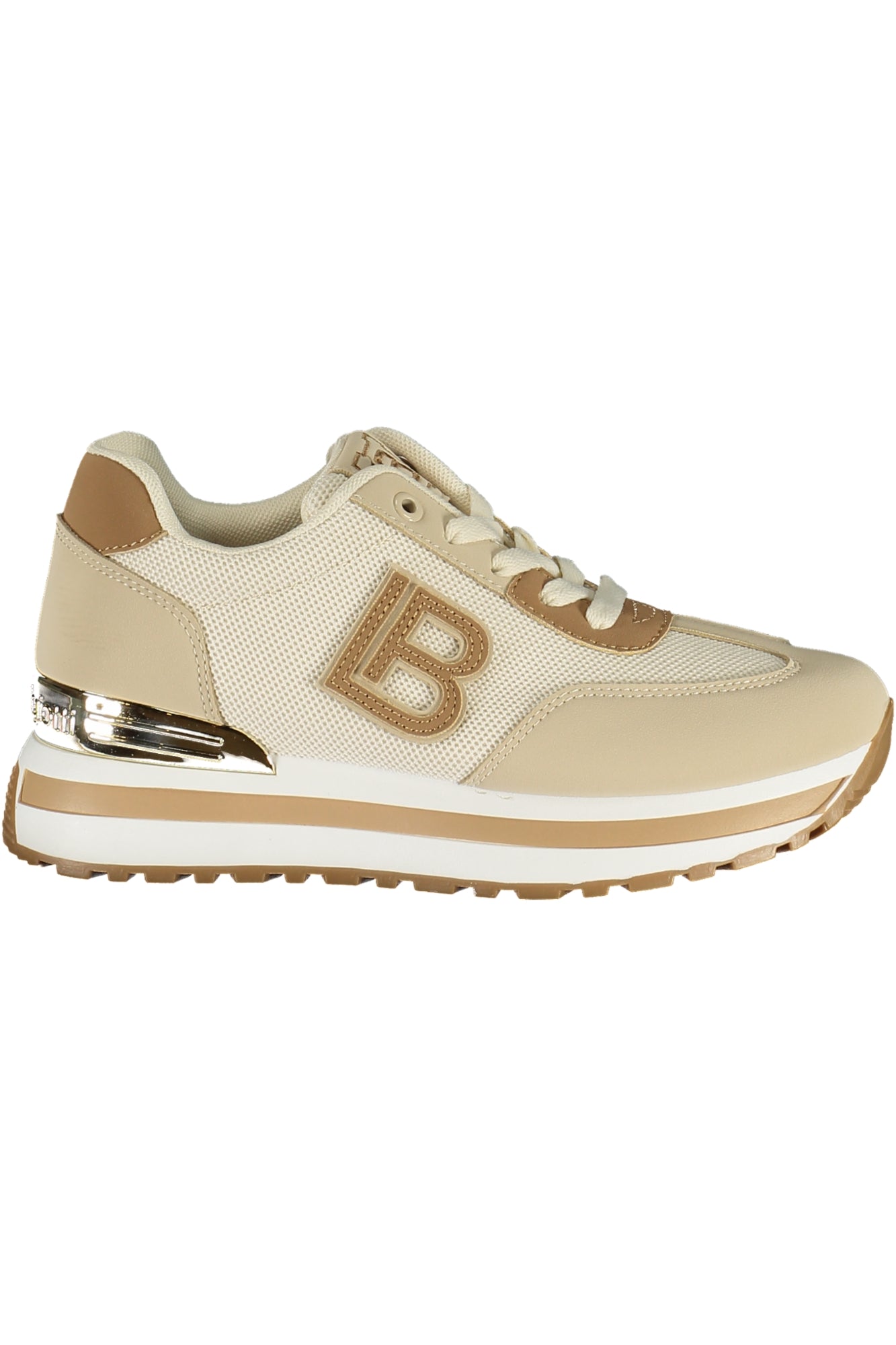 Laura Biagiotti Damen-Sportschuhe Weiss – Leichte Sneaker für Frühjahr/Sommer Beige