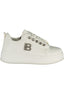 LAURA BIAGIOTTI Damen Sneaker – Sportschuh mit Schnürsenkeln Weiß