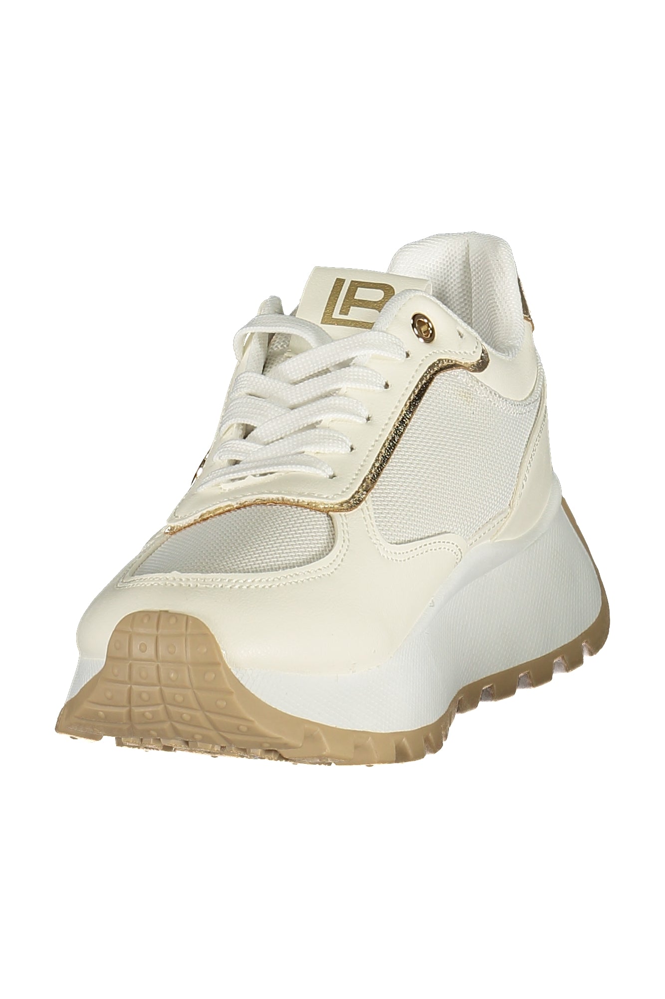 LAURA BIAGIOTTI Damen Sneaker – Sportschuh mit Schnürsenkeln Weiß