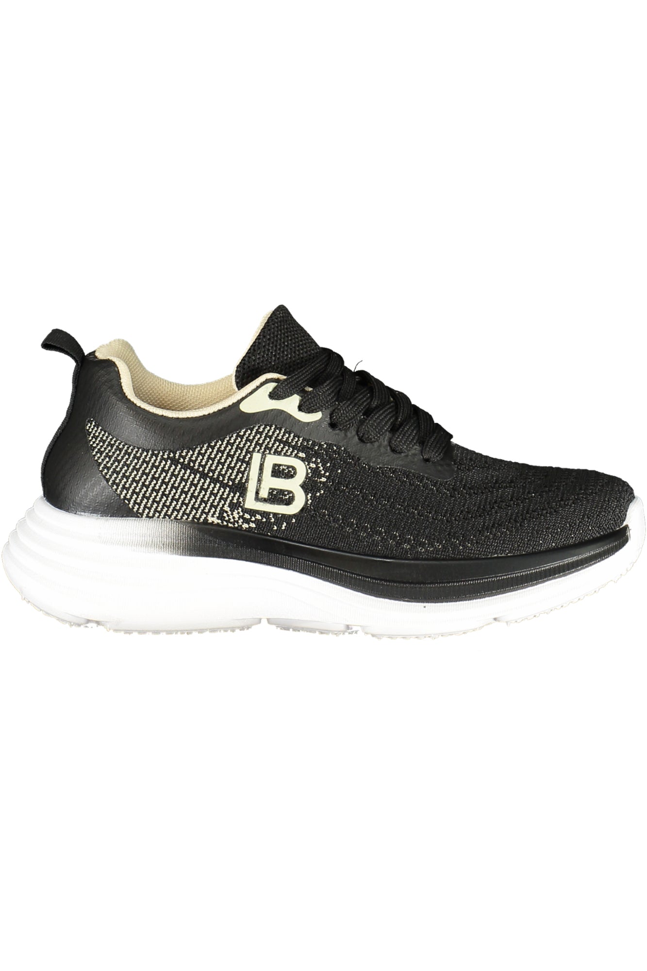 Laura Biagiotti Damen-Sportschuhe Weiss – Bequeme Sneaker für Frühjahr/Sommer Schwarz