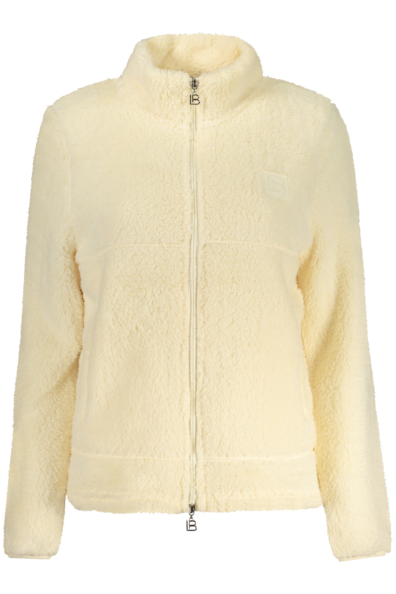 Laura Biagiotti Sweatshirt Damen mit Reißverschluss – Rosa Sweatshirt für Frühling Beige