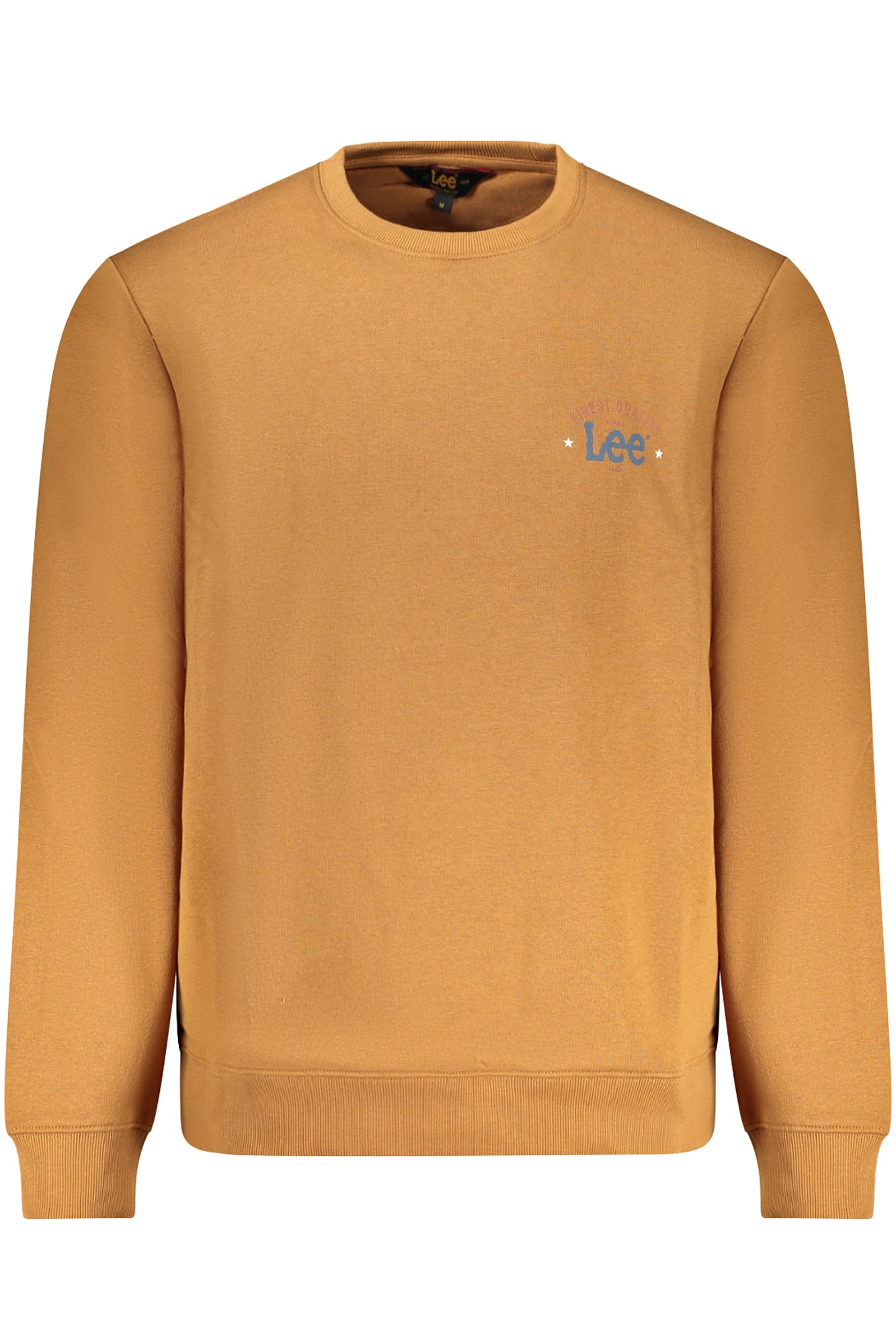 LEE Sweatshirt Herren mit Reißverschluss – Brauner Fleece-Pullover für Herbst/Winter Braun