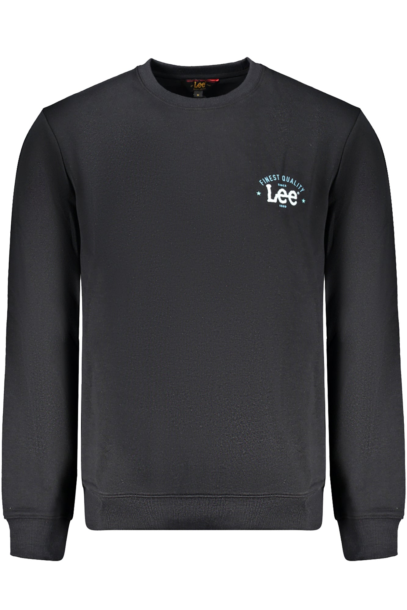 LEE Sweatshirt Herren mit Reißverschluss – Brauner Fleece-Pullover für Herbst/Winter Schwarz
