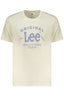 LEE Kurzarm T-Shirt Herren Beige – Logo Print & Baumwolle | soulluna.de Beige