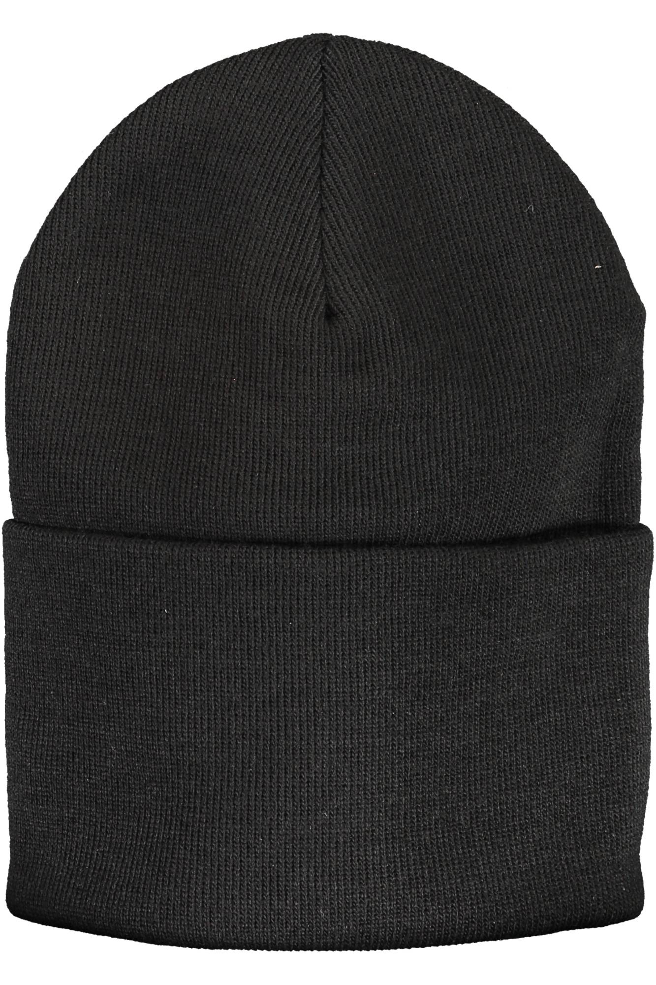 Levi's Schwarze Mütze für Herren – Klassiker aus Italien für Herbst/Winter Schwarz