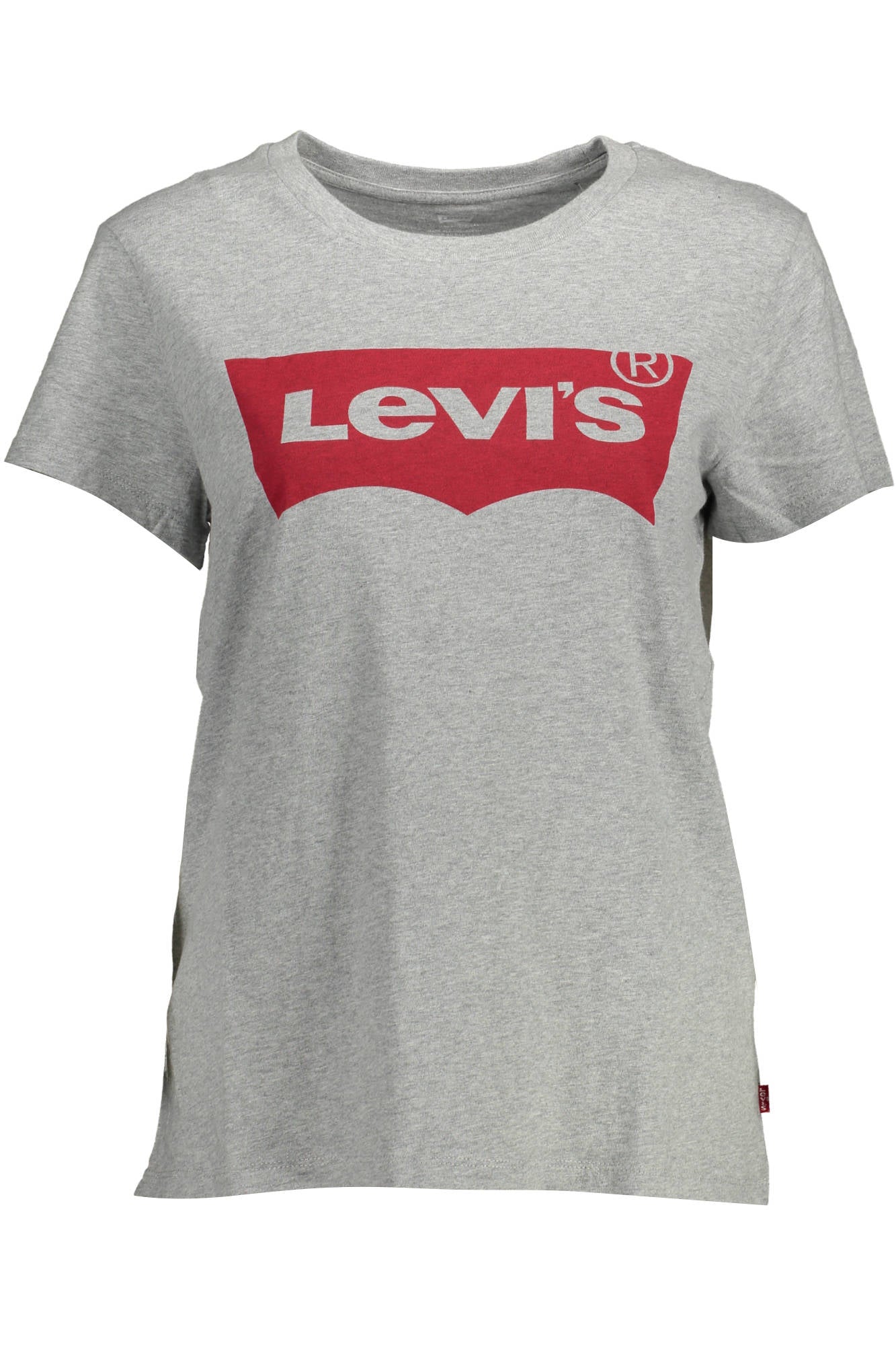 Levi's Kurzarm-T-Shirt Damen Grau – Logo-Druck aus 100% Baumwolle | soulluna.de Grau