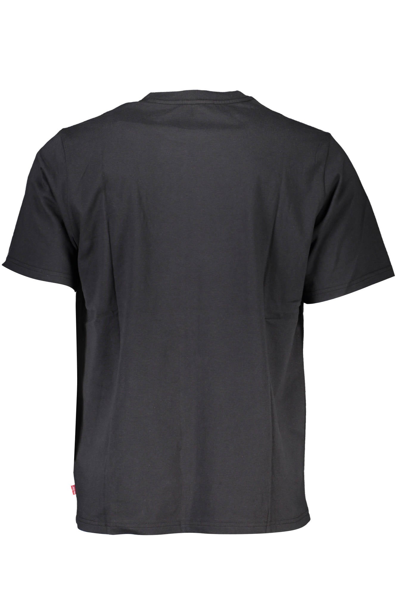 Levi's Kurzarm-T-Shirt Herren Schwarz – Lockeres Baumwoll-Shirt mit Logo-Stickerei Schwarz