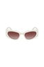 LIU JO WEISSE SONNENBRILLE FÜR DAMEN