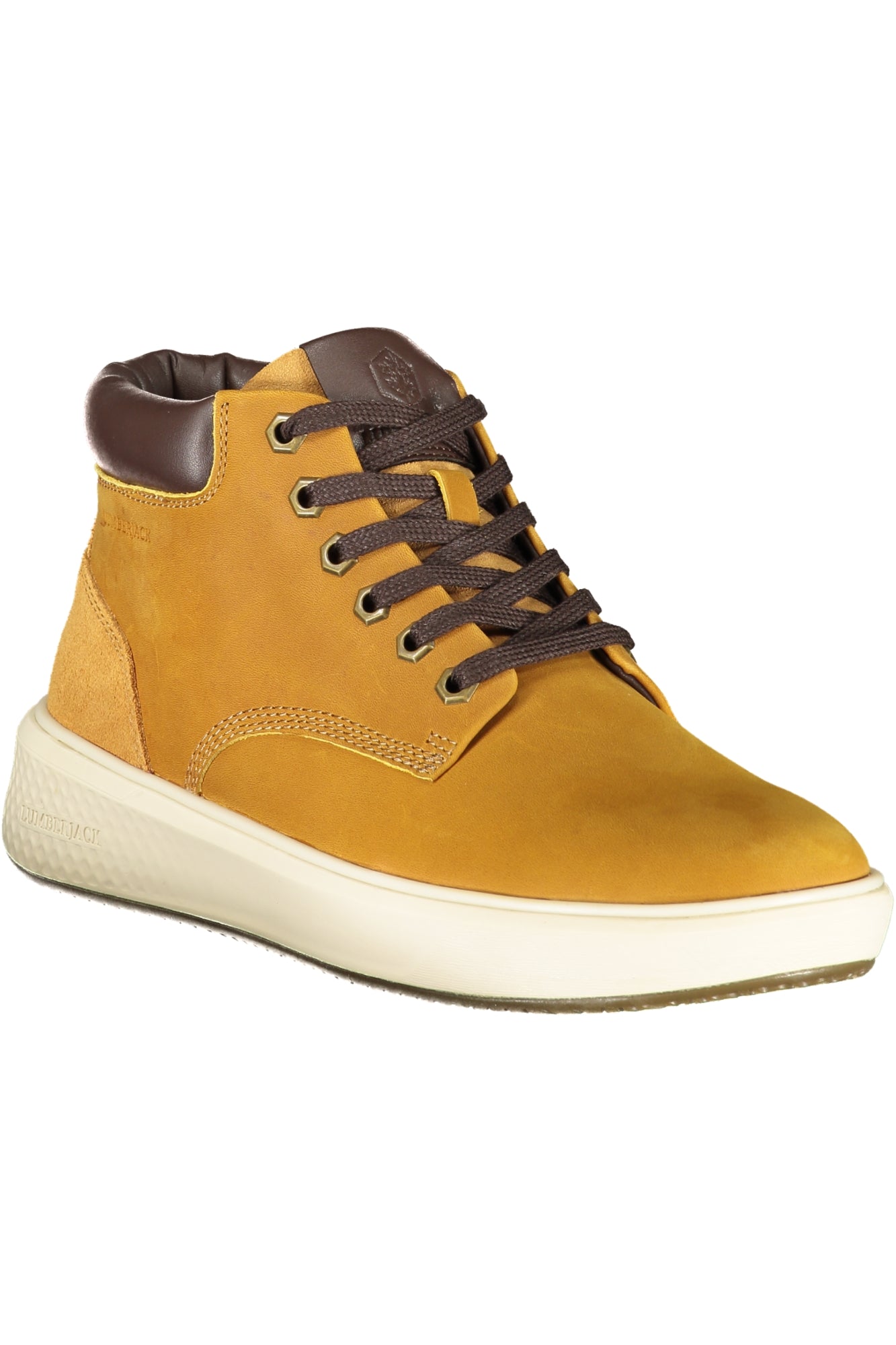 LUMBERJACK Herren Sportschuhe Gelb – Sneaker mit herausnehmbarem Fußbett für Herbst/Winter Gelb