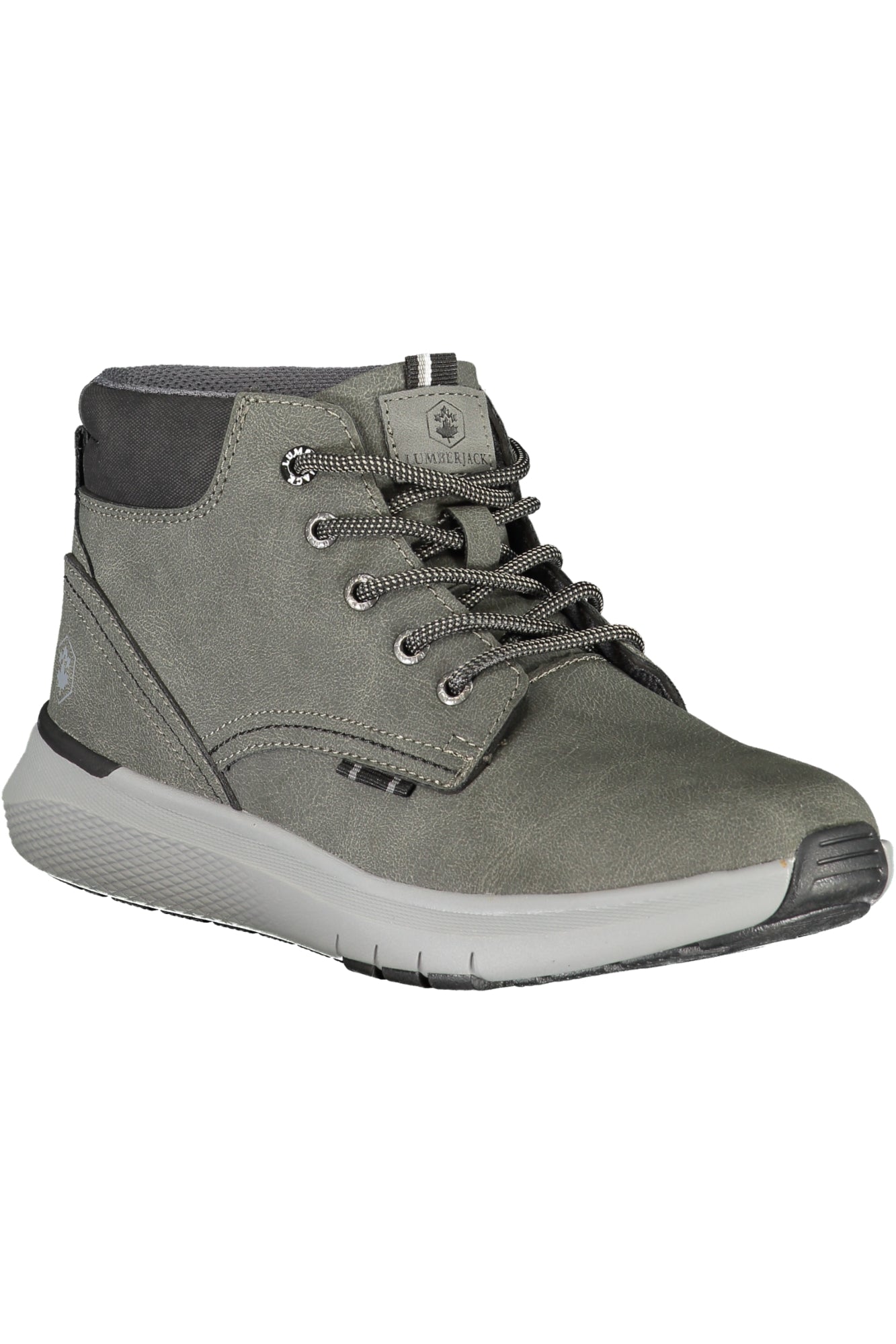 Lumberjack Herren Sportschuhe Grau – Sneaker mit Kontrastdetails für Herbst/Winter Grau