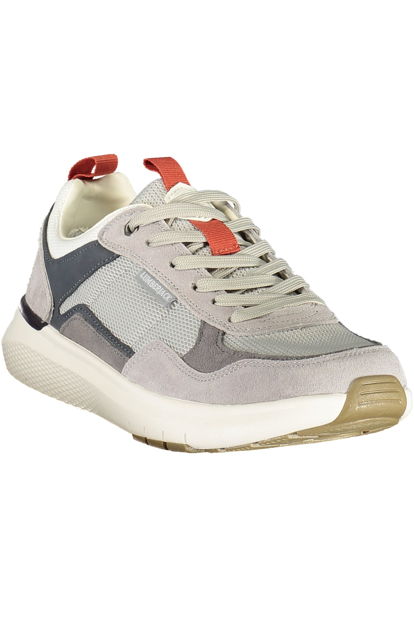 LUMBERJACK Herren Sneaker – Sportschuh mit Schnürsenkeln Grau