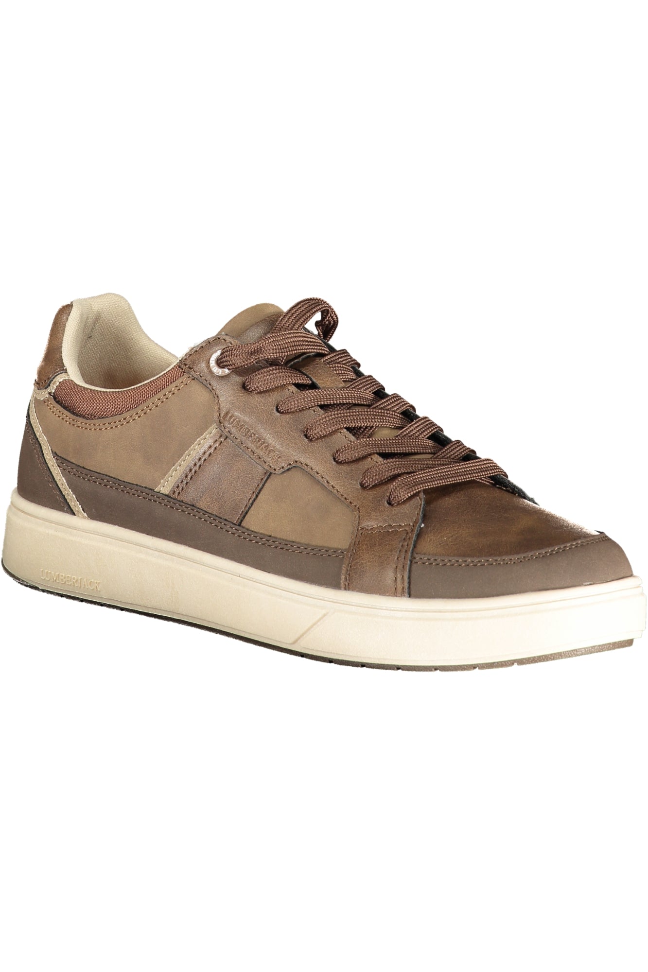 LUMBERJACK Herren Sportschuhe Braun – Sneaker für Herbst/Winter mit herausnehmbarem Fußbett Braun