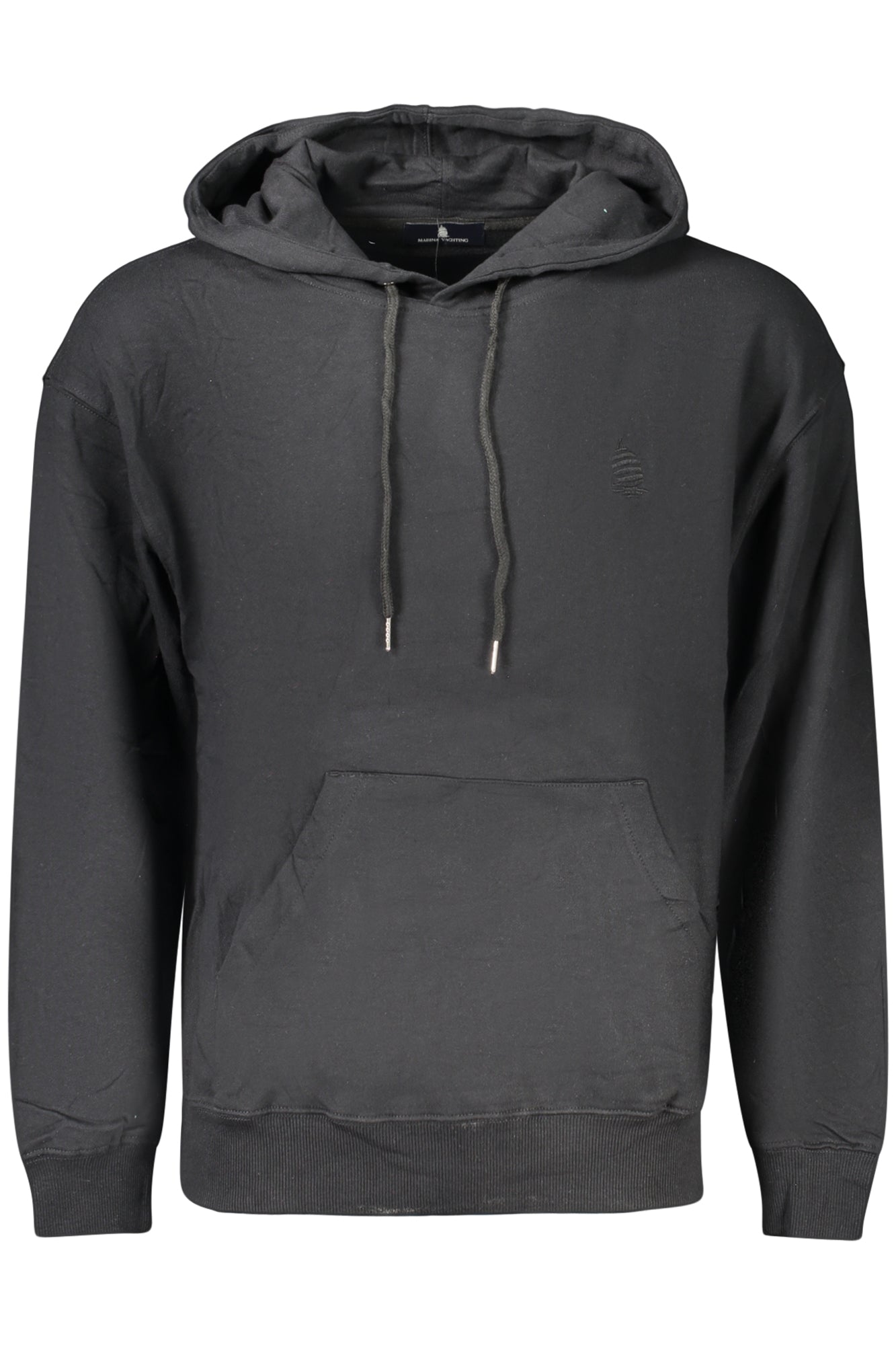 MARINA YACHTING Herren Sweatshirt – mit Kapuze, Fleece Schwarz