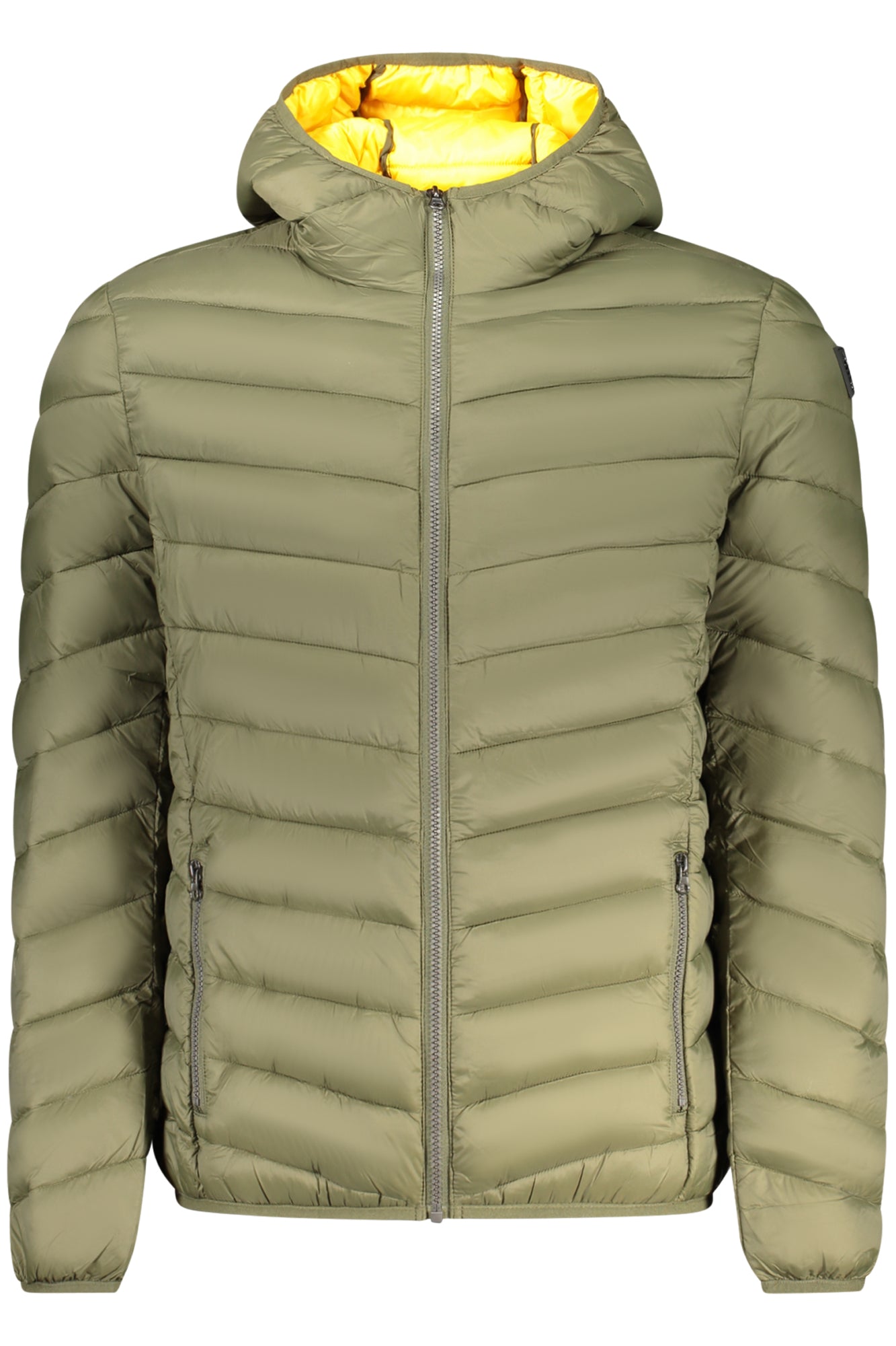 Marina Yachting Jacke Herren – Grüne Kapuzenjacke für Herbst/Winter Grün