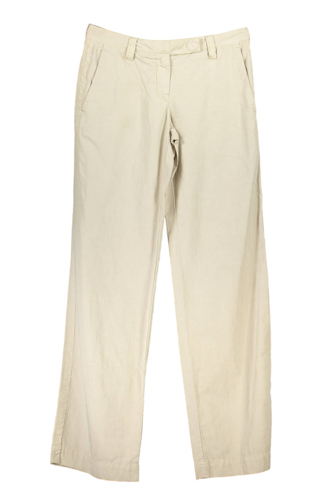 MURPHY&NYE Hose Herren – Blaue Sommerhose aus Baumwolle-Leinen Beige