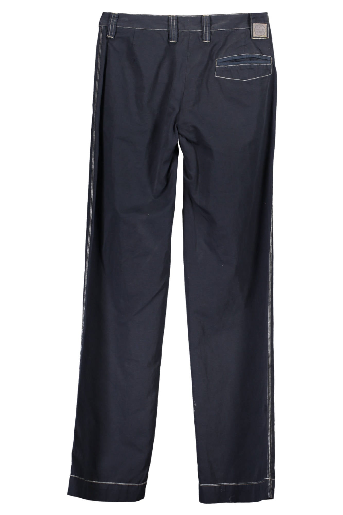 MURPHY&NYE Hose Herren – Blaue Sommerhose aus Baumwolle-Leinen Blau