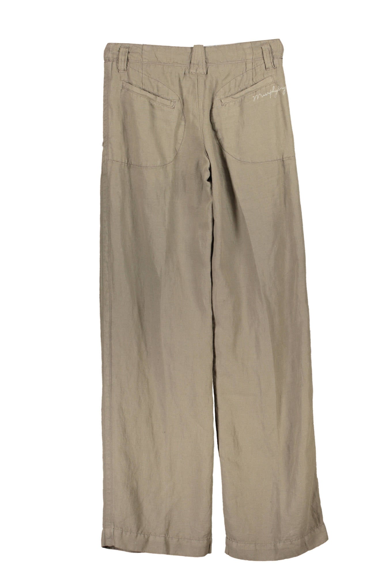 MURPHY&NYE Herrenhose Braun – Leinen-Baumwolle-Mix für Frühjahr/Sommer Braun