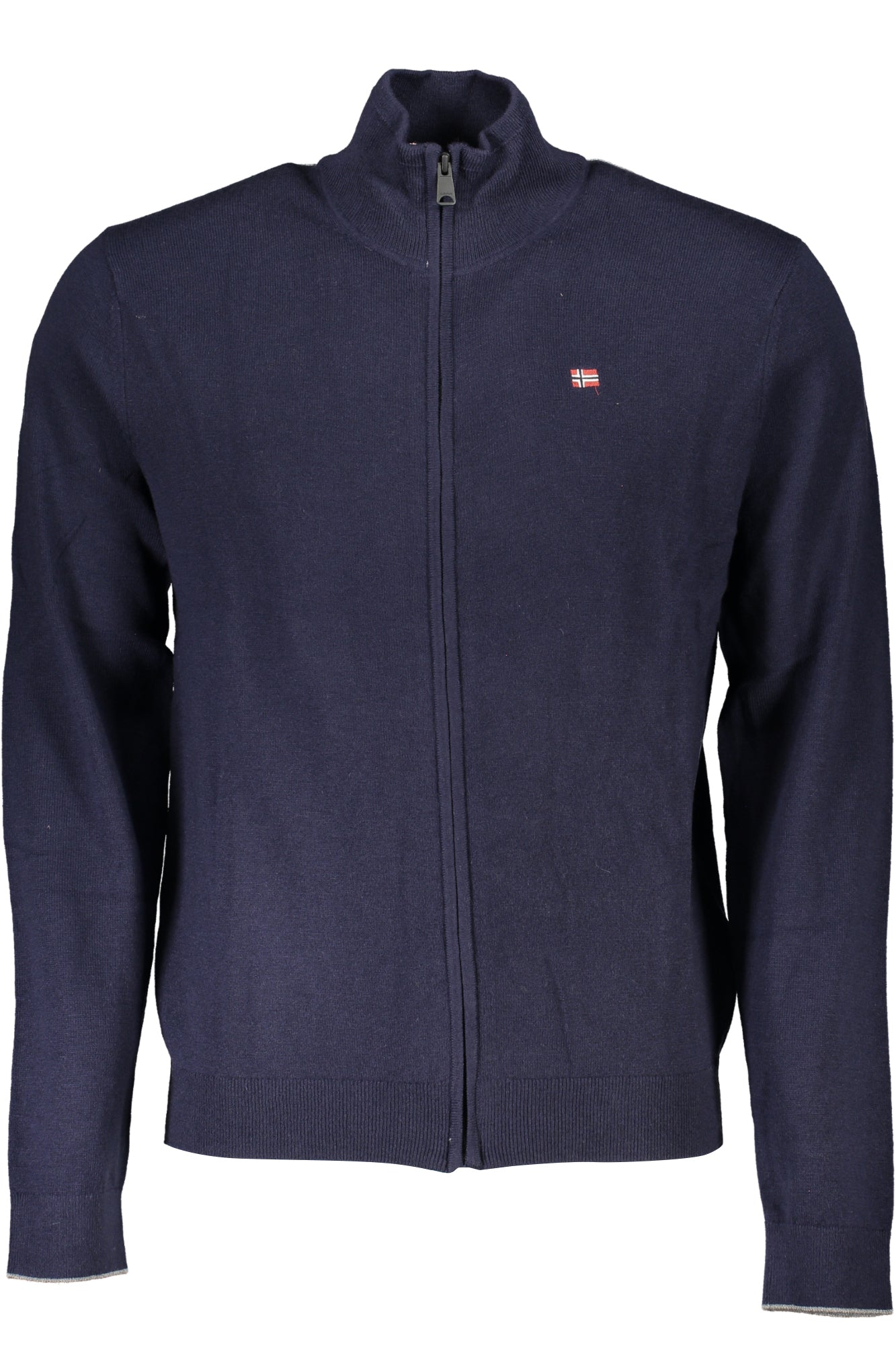 NAPAPIJRI Herren-Cardigan schwarz – Winter-Cardigan mit Reißverschluss Blau