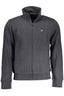 Napapijri Herren-Sweatshirt mit Reißverschluss, Schwarz