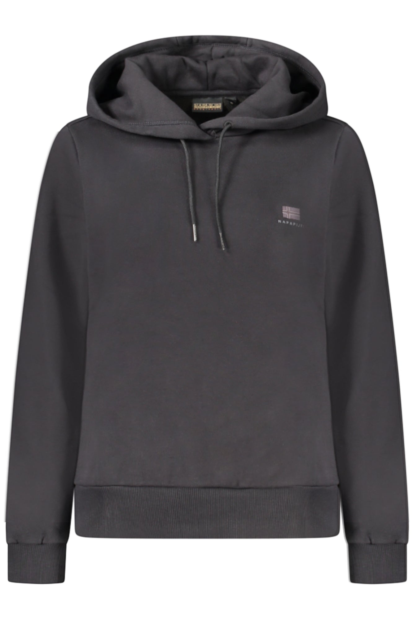 NAPAPIJRI Damen-Sweatshirt mit Reißverschluss – Grauer Hoodie für Herbst/Winter Schwarz