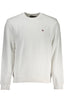 NAPAPIJRI Sweatshirt Herren Weiß – Gebürstetes Baumwoll-Sweatshirt mit Logo Weiß