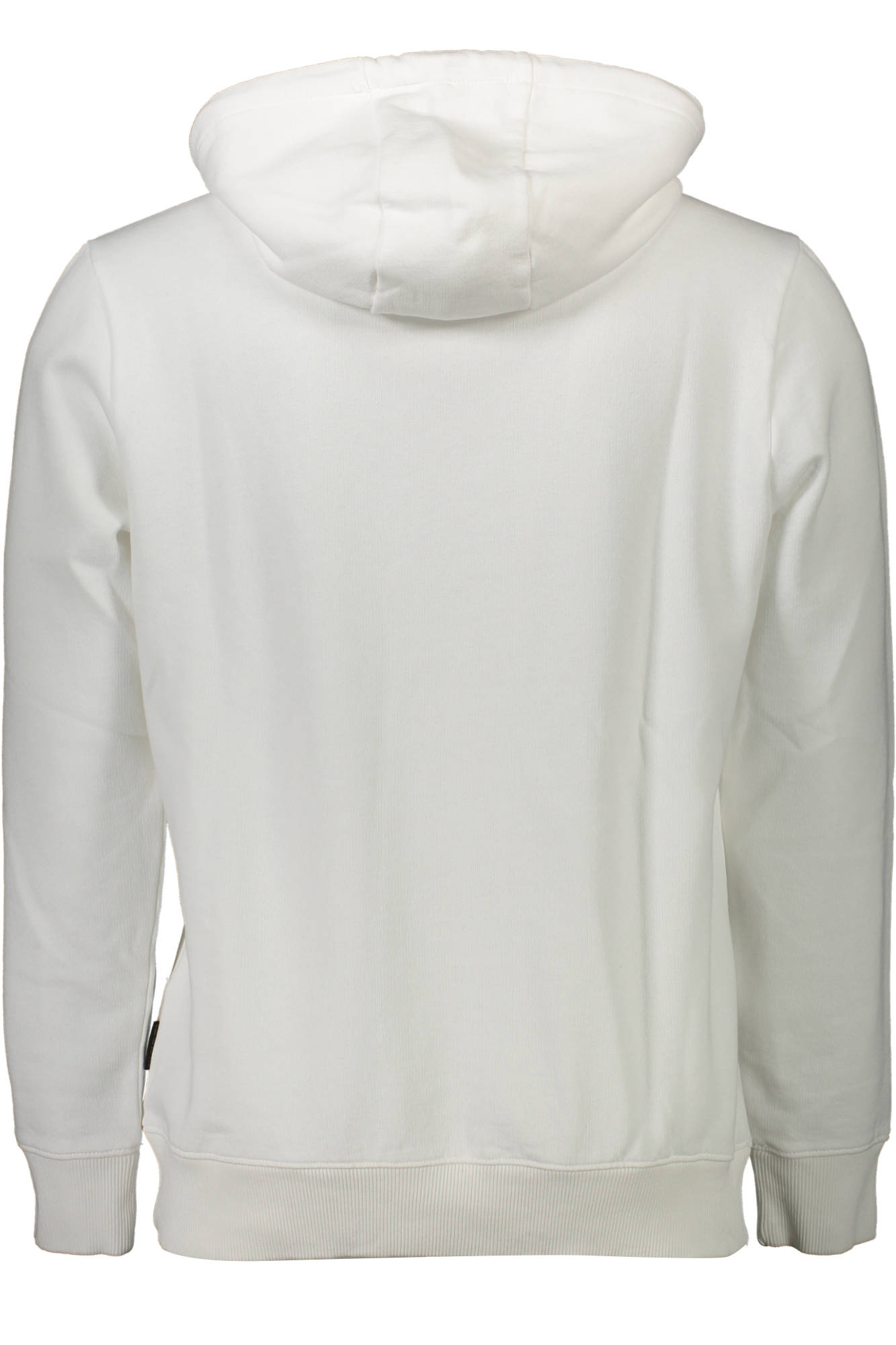 NAPAPIJRI Sweatshirt Herren Schwarz – Kapuzenpullover aus Bio-Baumwolle Weiß