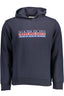 NAPAPIJRI Sweatshirt Herren Blau – Kapuzenpullover aus Baumwolle für Freizeit Blau