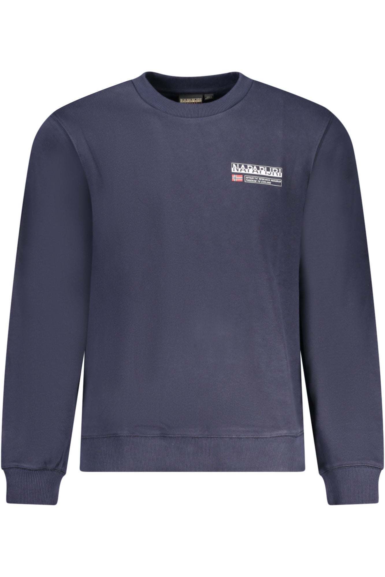 Napapijri Blaues Sweatshirt Für Herren Mit Reissverschluss Blau