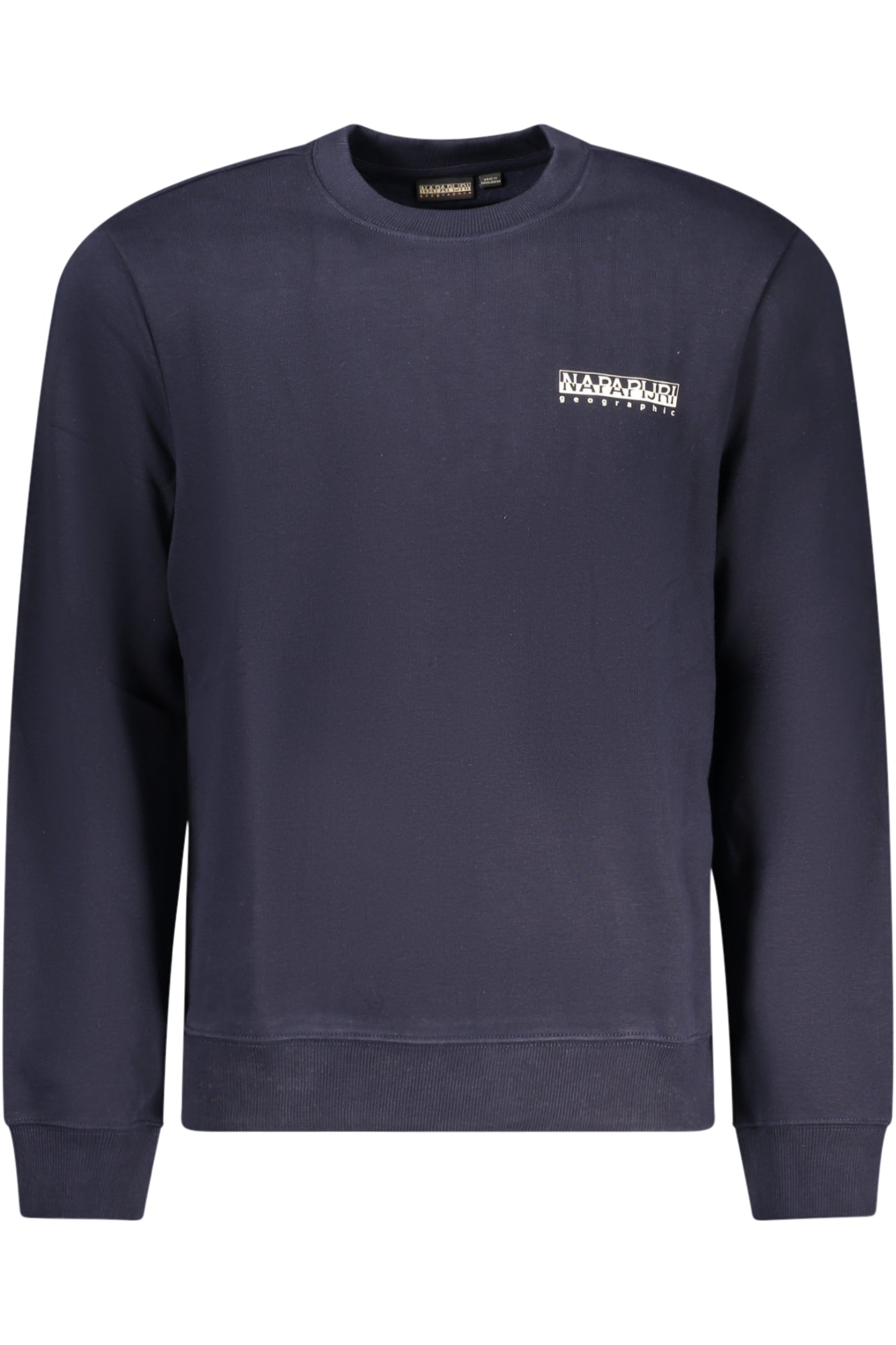Napapijri Grünes Herren-Sweatshirt Mit Reissverschluss Blau