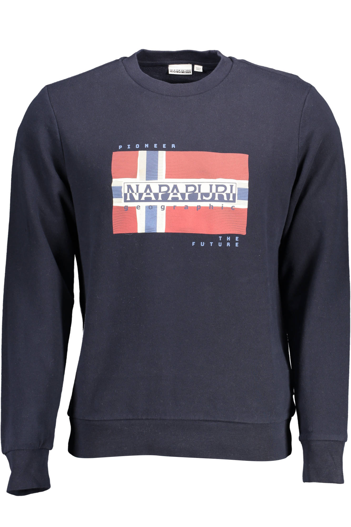 Napapijri Sweatshirt Ohne Reissverschluss Mann Grau Blau