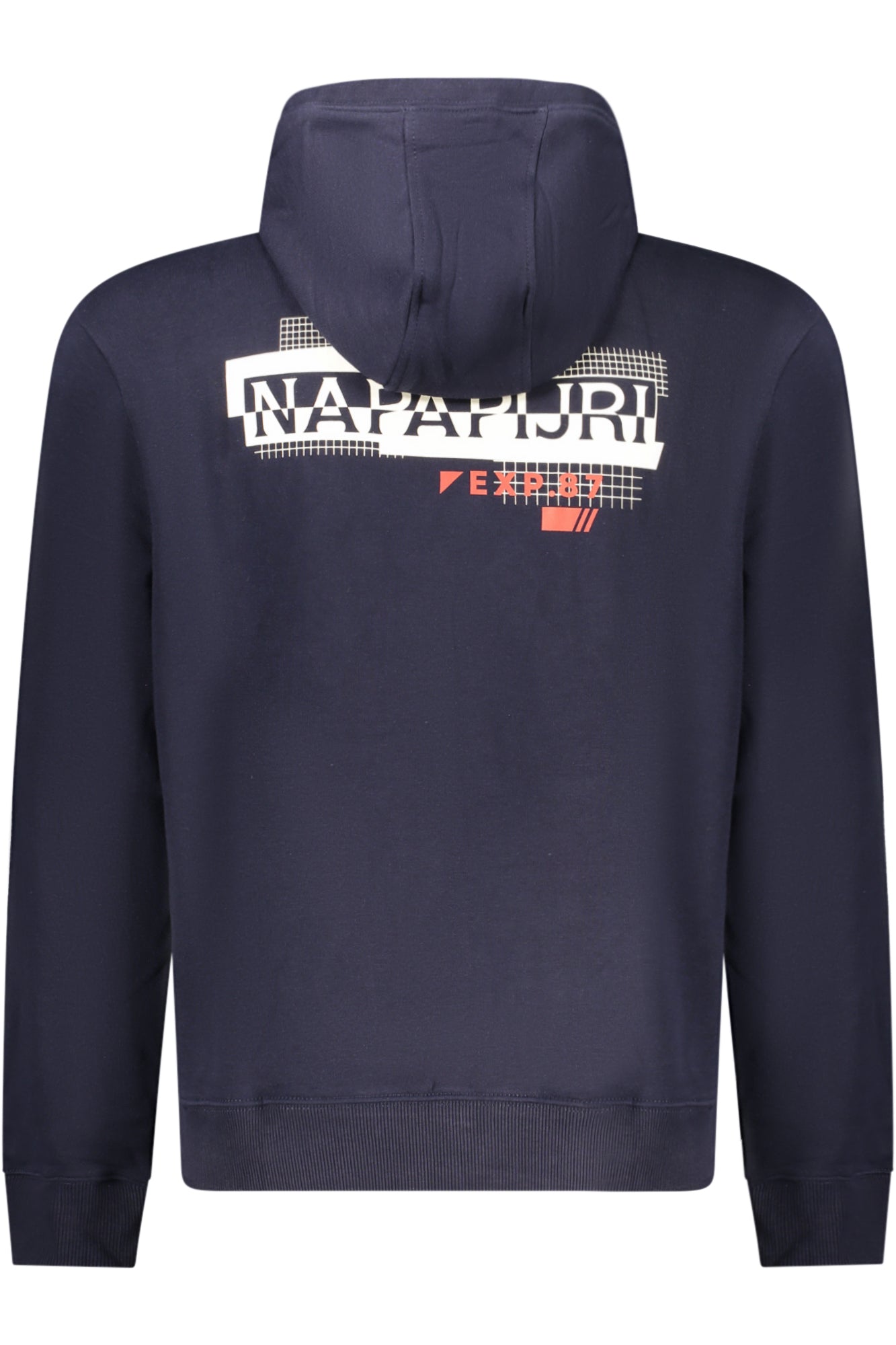 Napapijri Blaues Sweatshirt Für Herren Mit Reissverschluss Blau