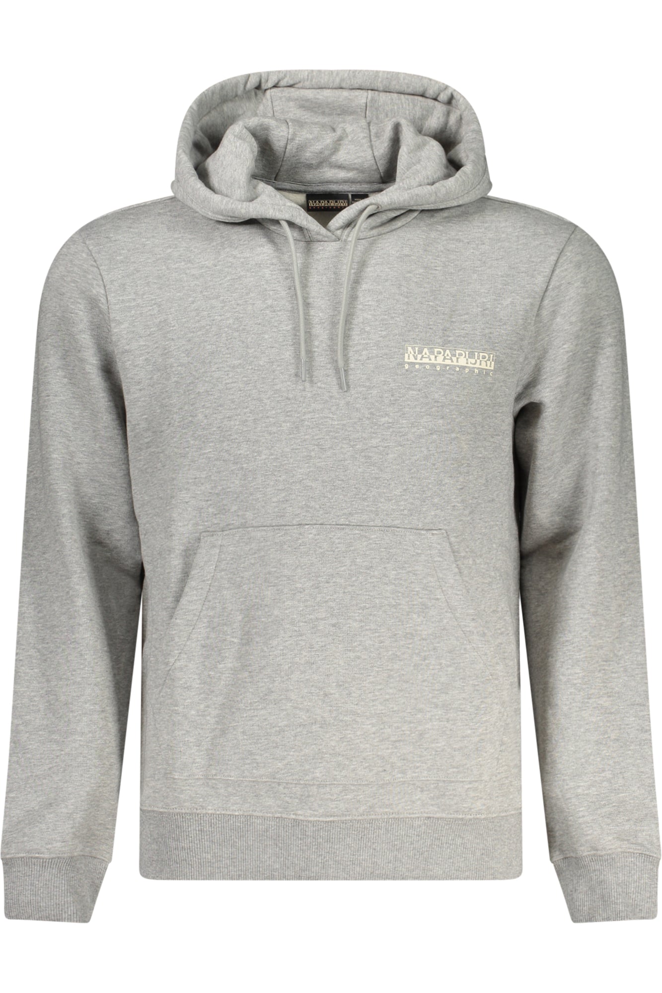 Napapijri Blaues Sweatshirt Für Herren Mit Reissverschluss Grau