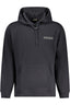 Napapijri Schwarzes Herren-Sweatshirt Mit Reissverschluss Schwarz