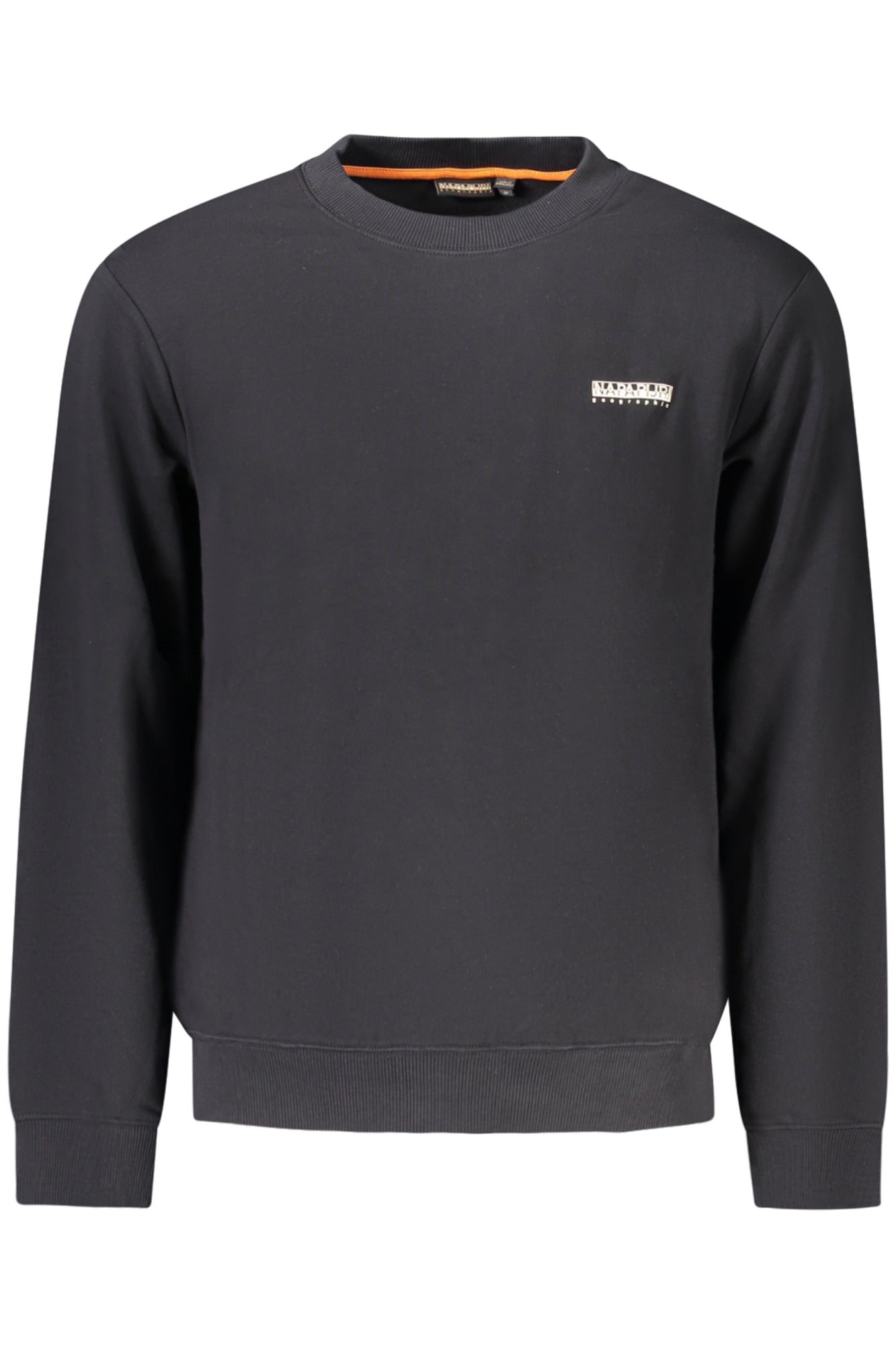 NAPAPIJRI Sweatshirt Herren mit Zip – Beige, lockere Passform für Herbst/Winter Schwarz